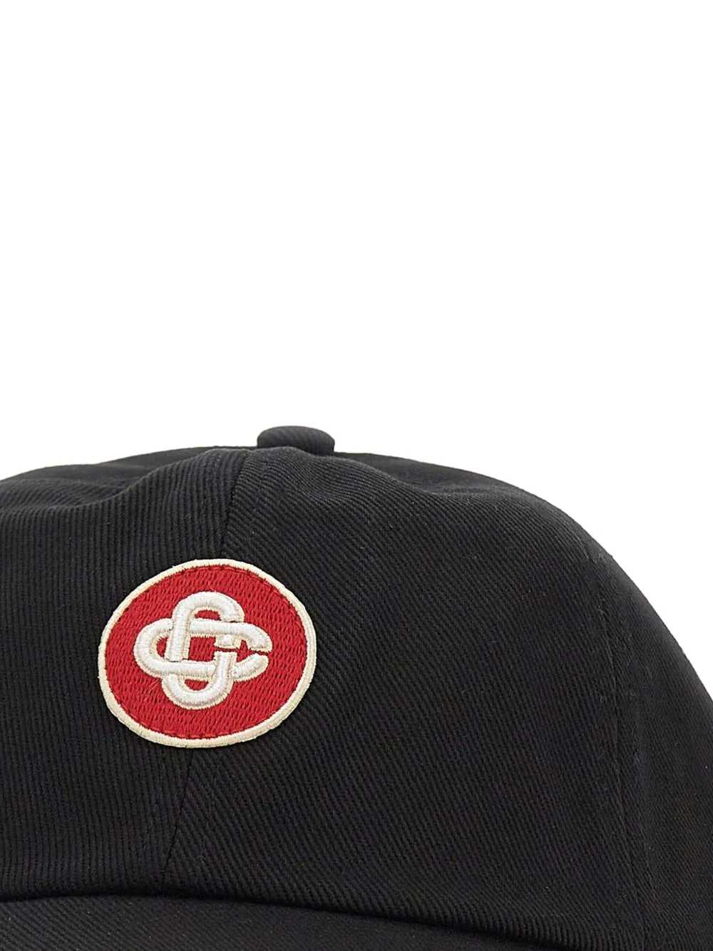 Casablanca Honkbalpet met geborduurde patch Zwart