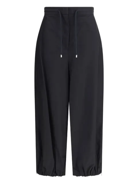 LOEWE elasticated-cuff pleated trousers