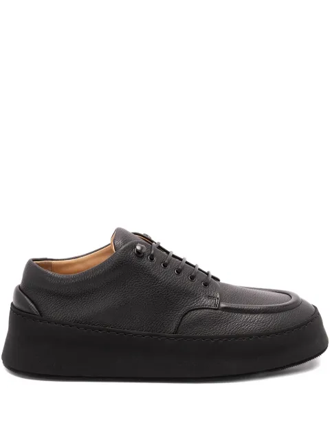 Marsèll pebbled leather platform derby shoes