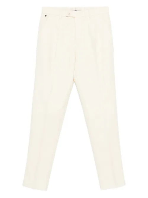 Pantalon en laine à design plissé - Gta - Modalova