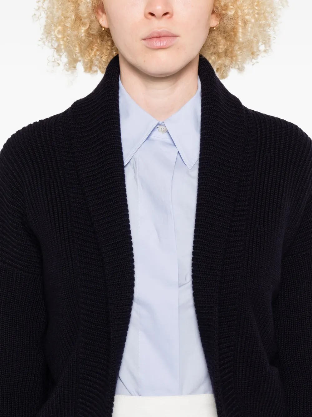 Forte Vest met open voorkant Blauw