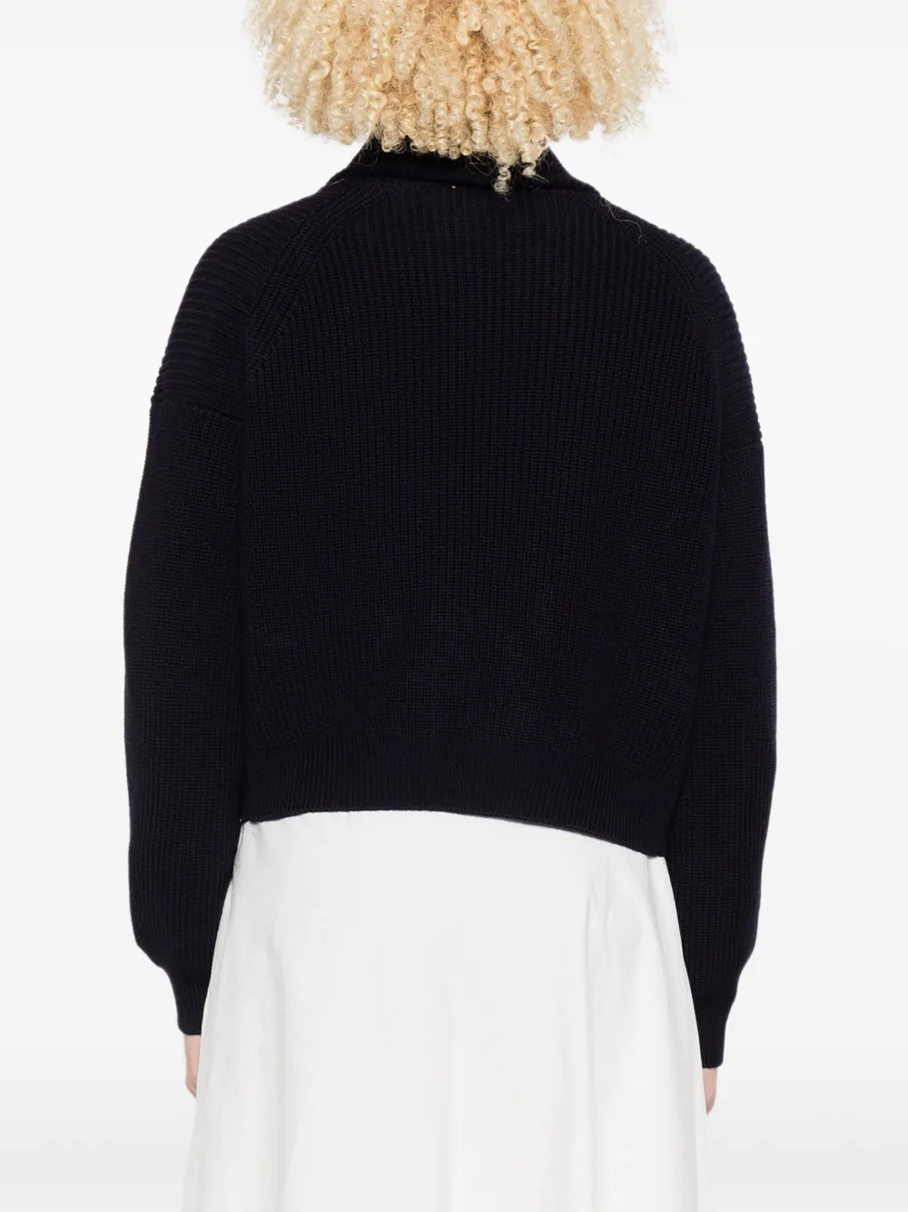 Forte Vest met open voorkant Blauw