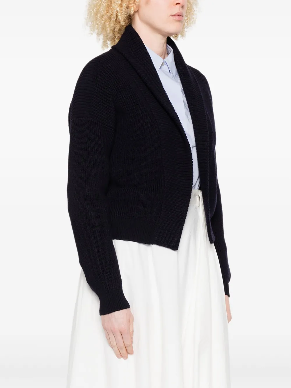 Forte Vest met open voorkant Blauw