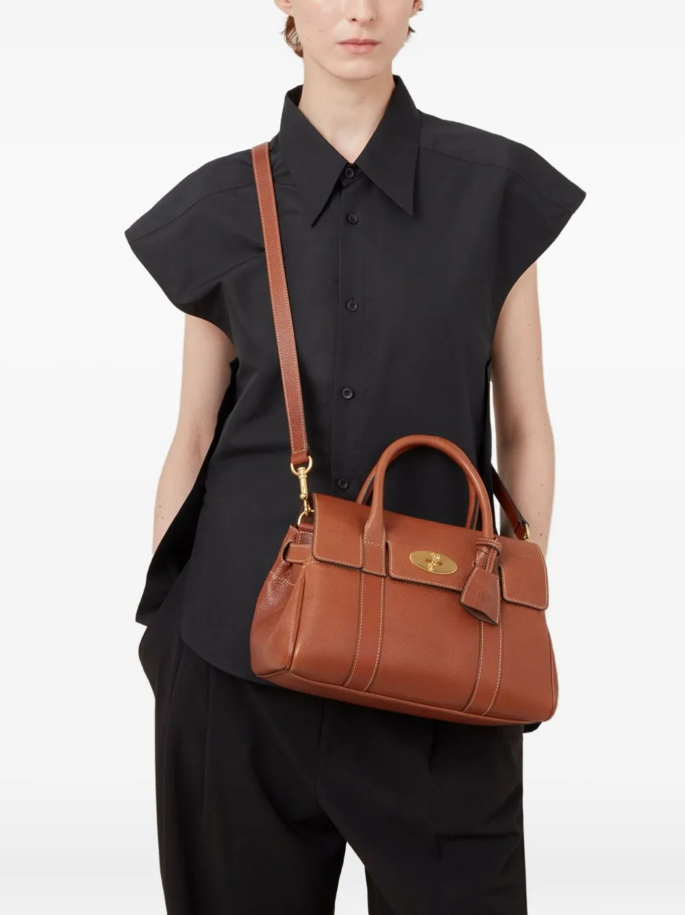 Mulberry Bayswater leather satchel | Image 2