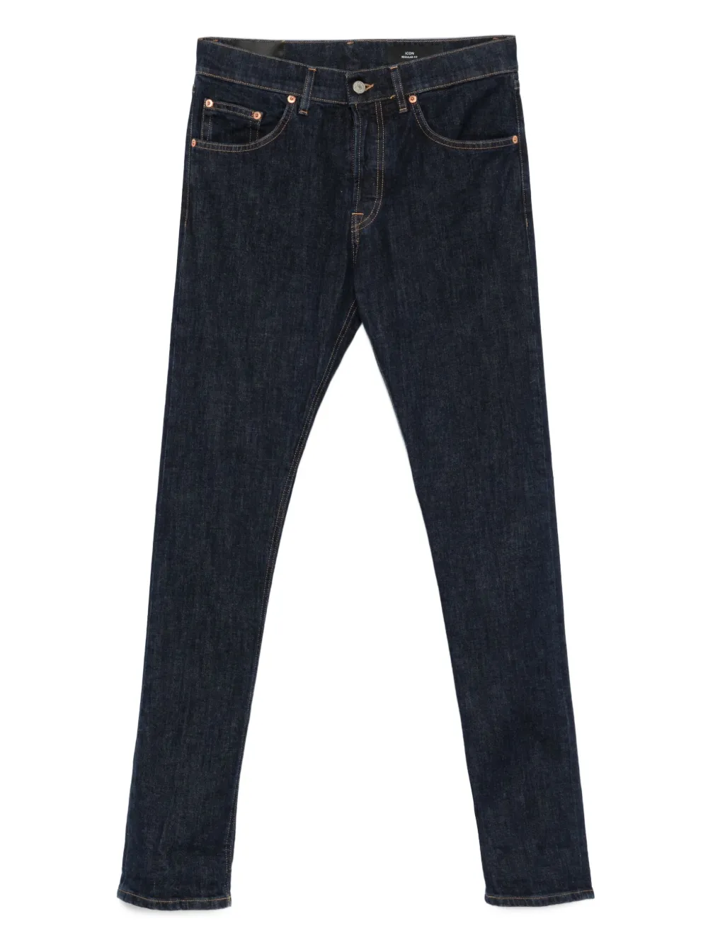 cotton-blend jeans