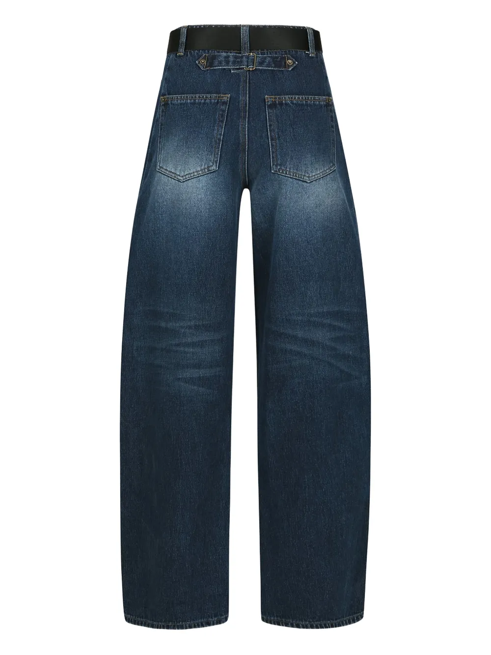 YCH curved belted jeans | Wide-Leg Jeans | Image 2