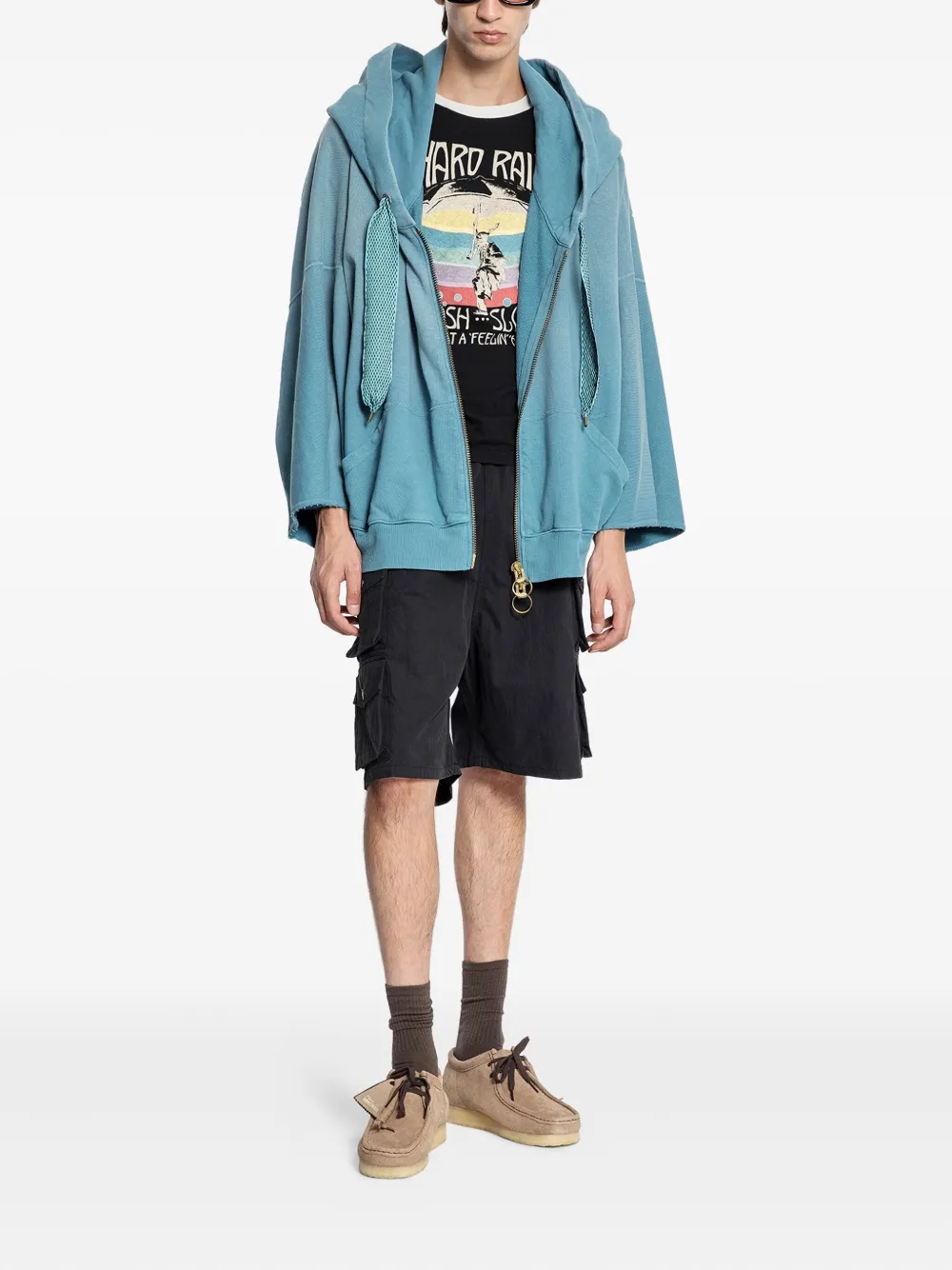 KAPITAL Nam shorts - Zwart