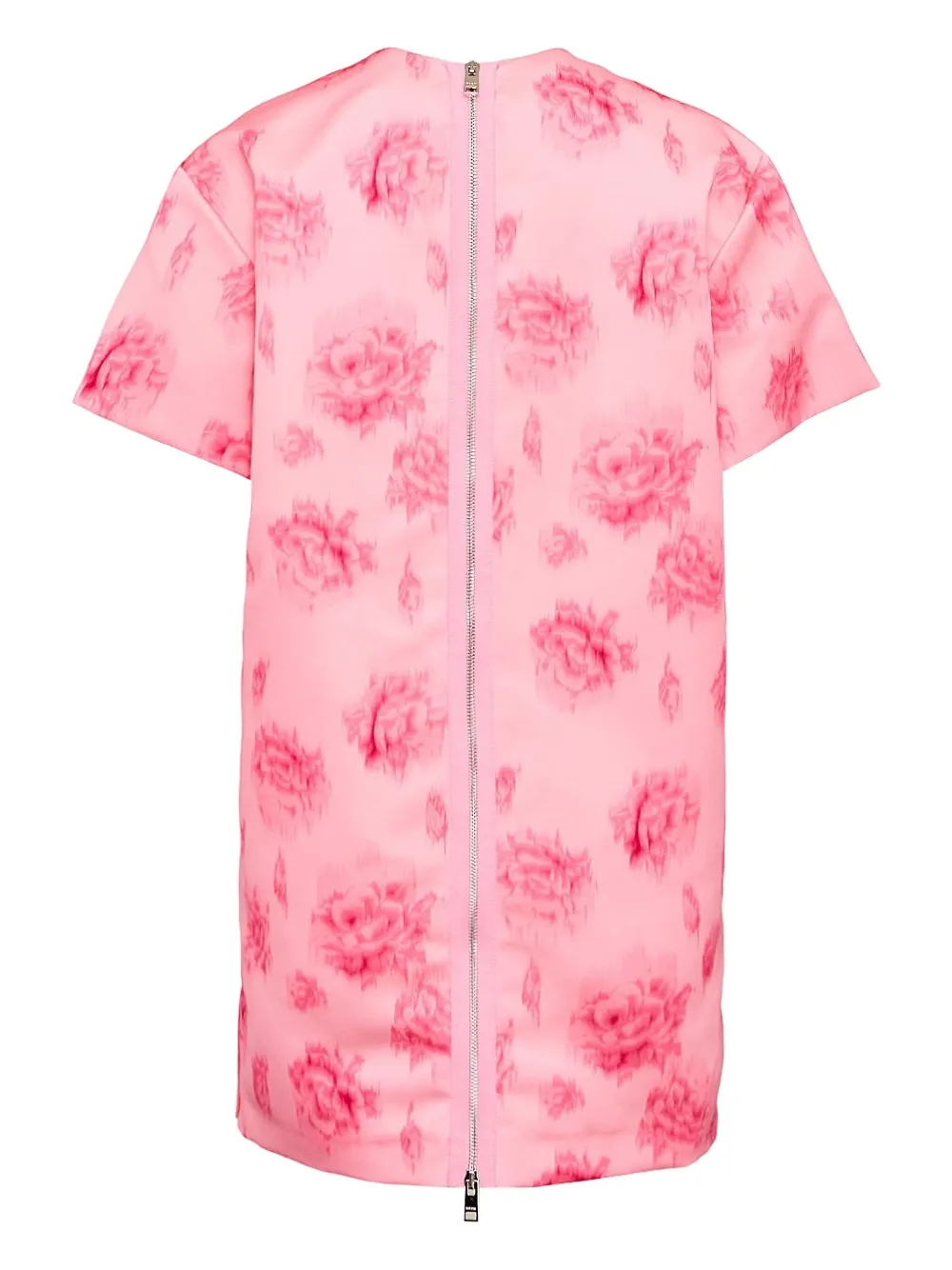 MSGM Rosa T-Shirt Dress Pink