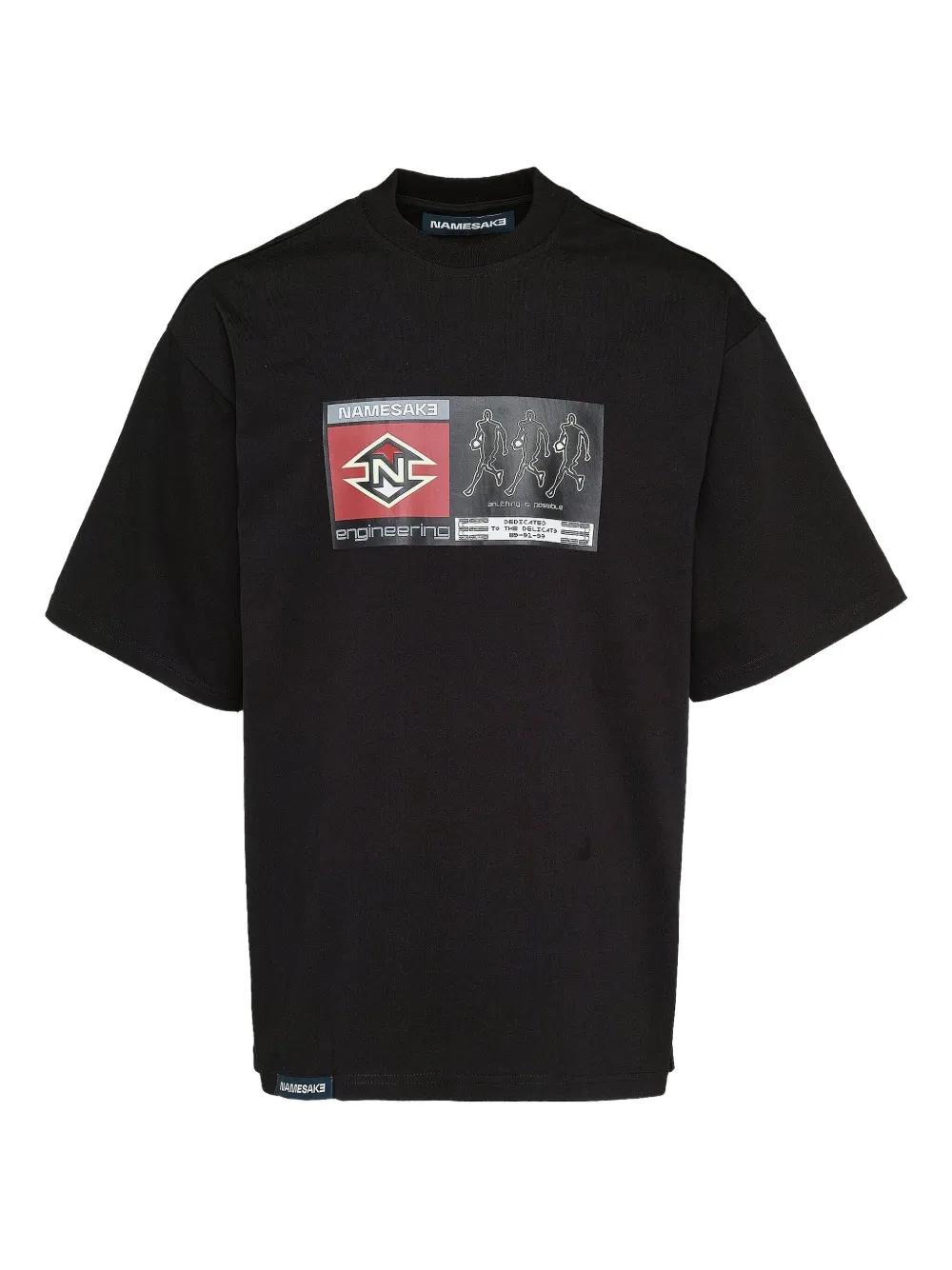 Namesake Graphic-print T-shirt In Black