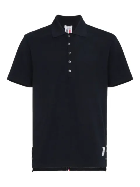 Thom Browne playera tipo polo con logo