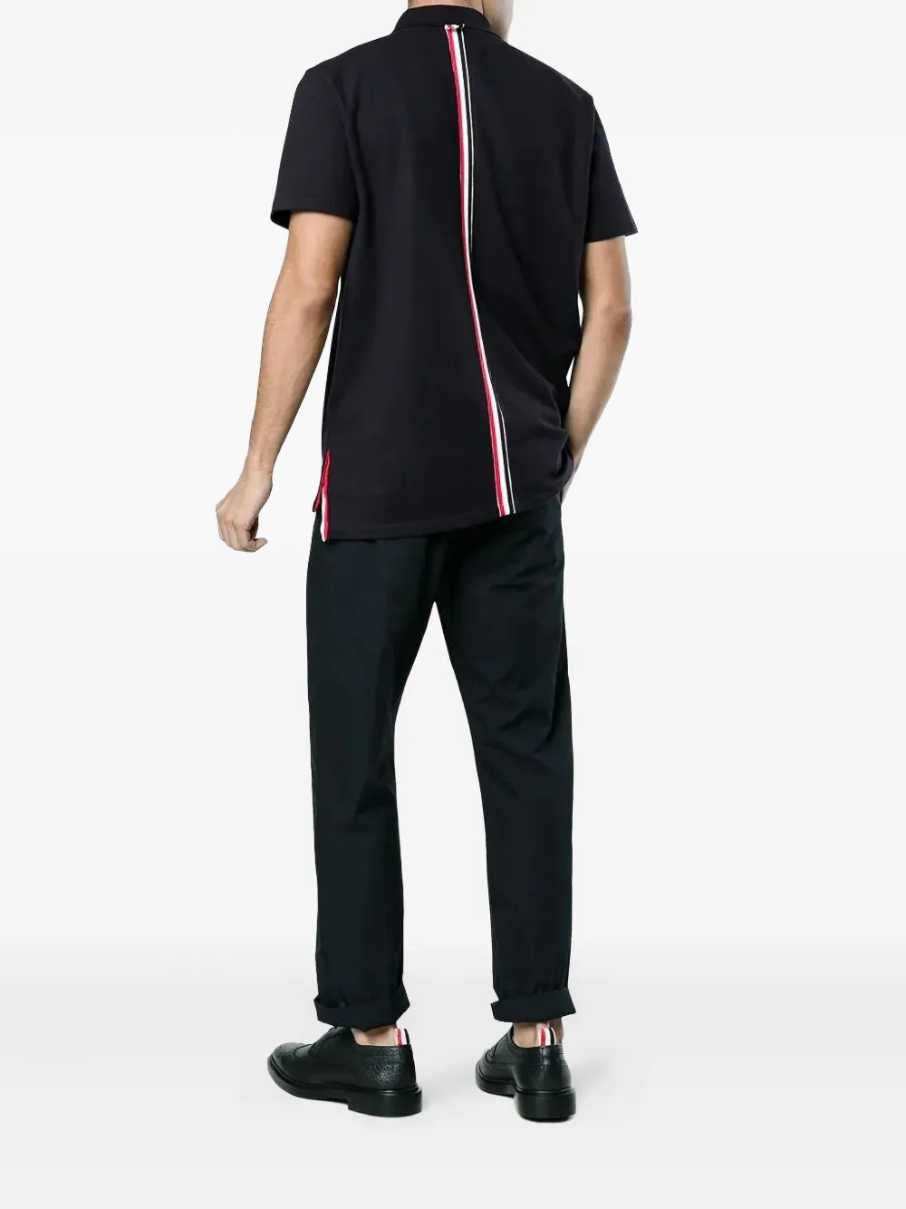 Thom Browne logo-detail polo shirt | Image 2