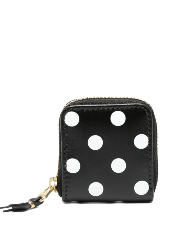 a⭐︎COMME des GARÇONS 　ポルカドット　コインケース Comme Des Garçons Wallet ポルカドット コインケース