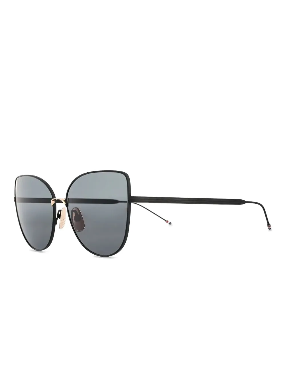 Thom Browne Eyewear lentes de sol con armazón cat eye | plateado | Image 1