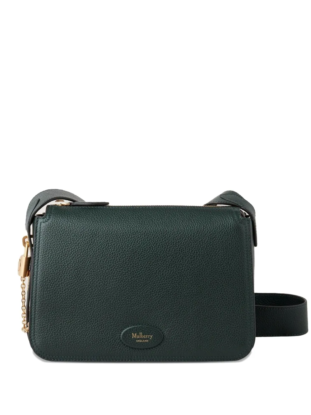Mulberry small Billie classic grain shoulder bag | Green | Image 1