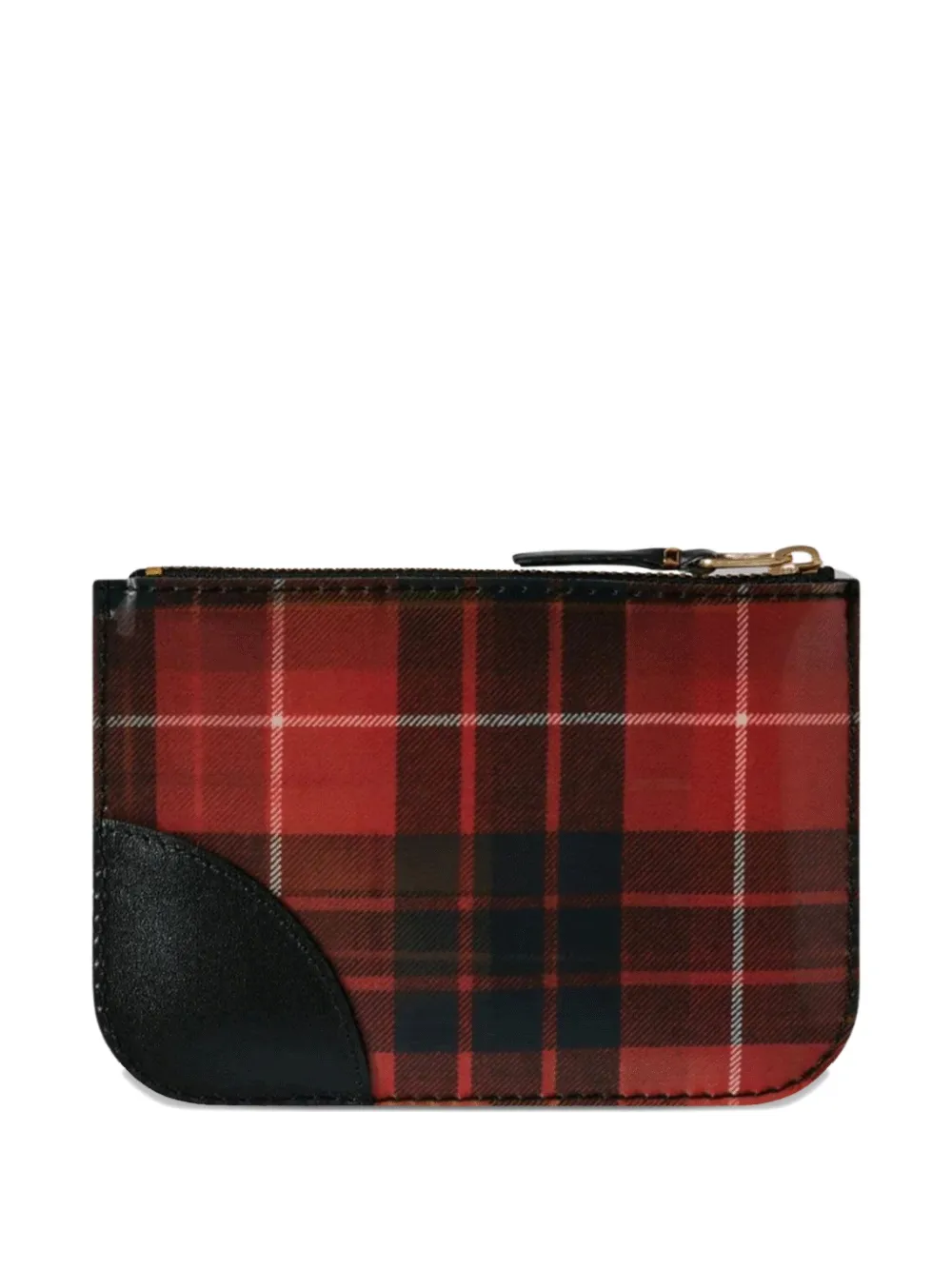 Comme Des Garçons Wallet Lenticular Tartan wallet Rood