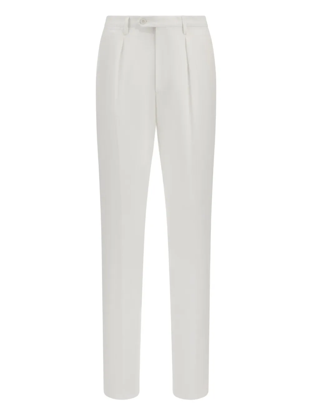 Boggi Milano Broek met plooien Wit