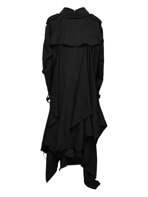 Comme Des Garçons knot draped coat