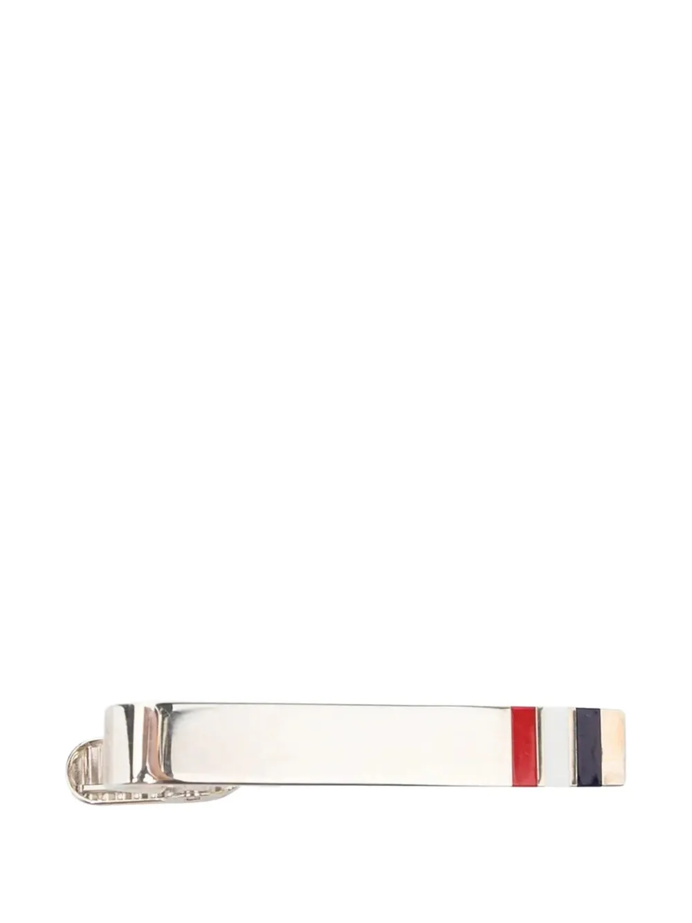 striped tie pin
