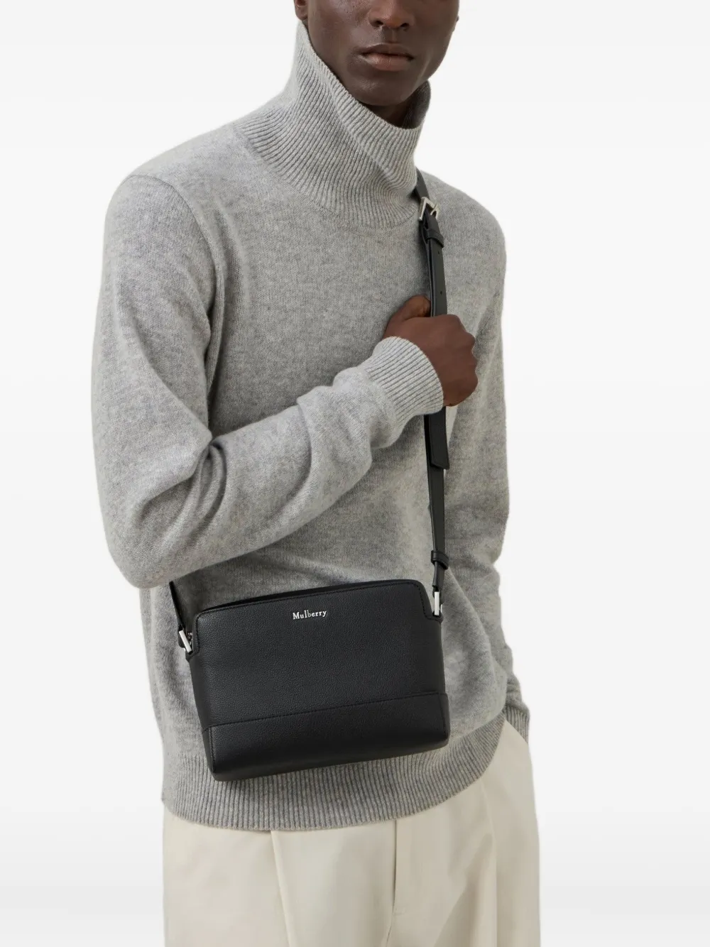 Mulberry Farrington kleine messengertas - Zwart