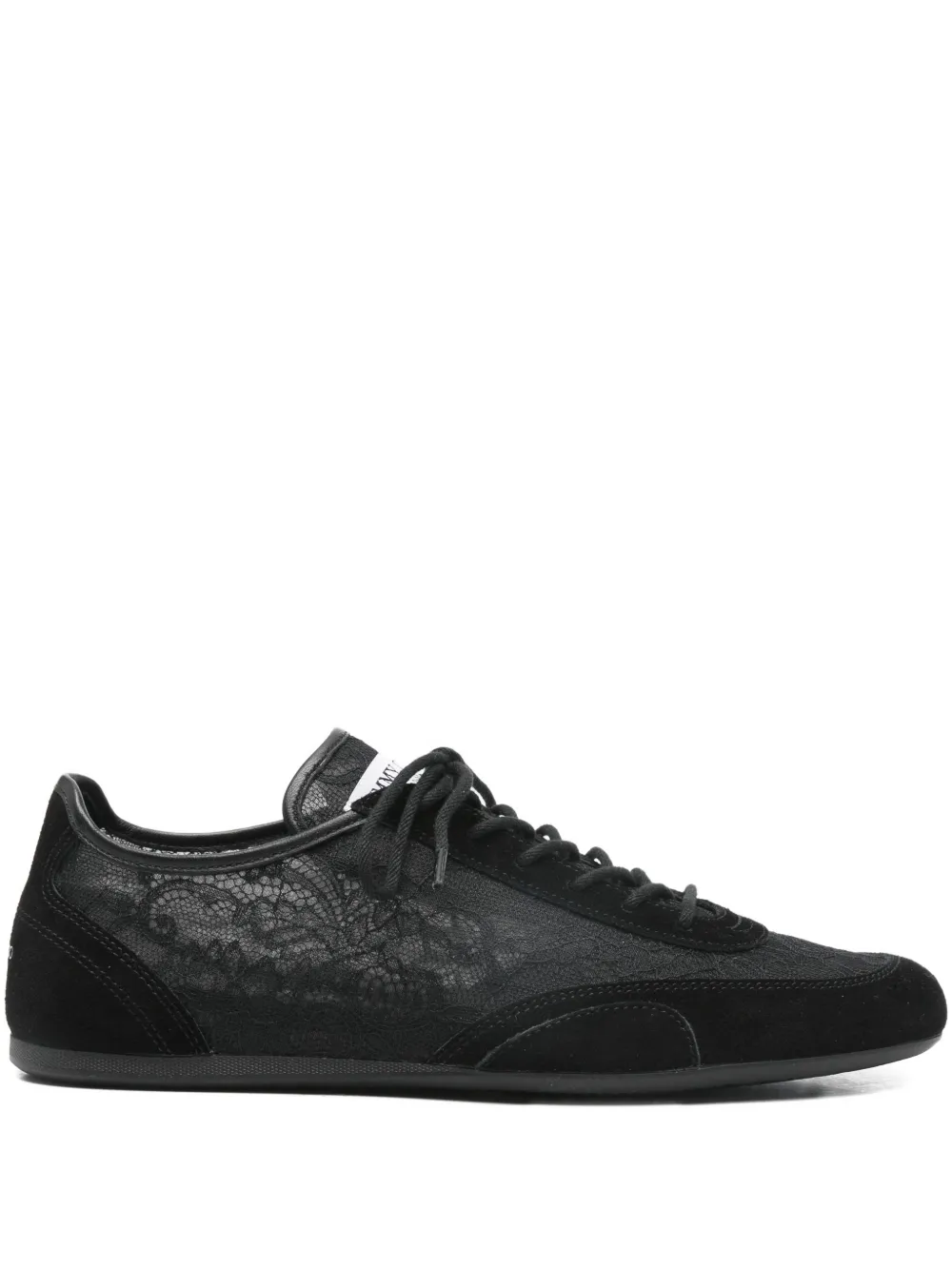 Jimmy Choo Lace Sneakers In Black