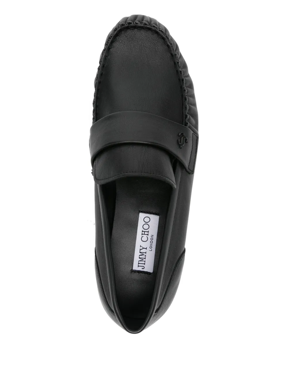 Jimmy Choo Ellis loafers Zwart