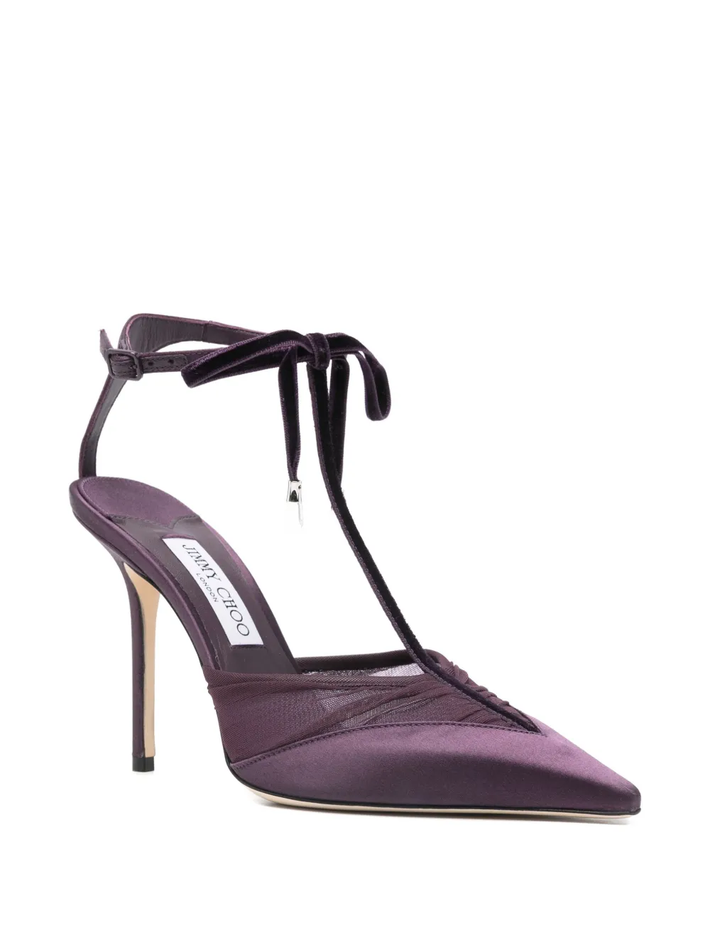 Jimmy Choo AFIA pointed toe pumps Paars