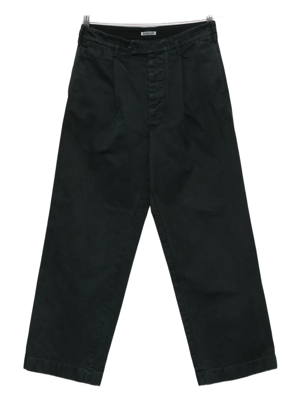 Auralee Finx Trousers In Black