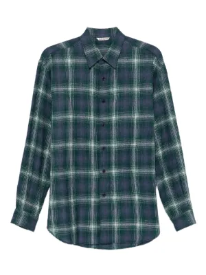 Acne Studios チェック シャツ | グリーン | FARFETCH JP