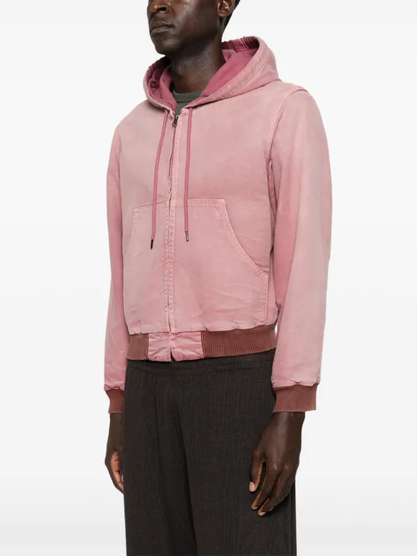 Auralee Hooded Jacket | Red | FARFETCH