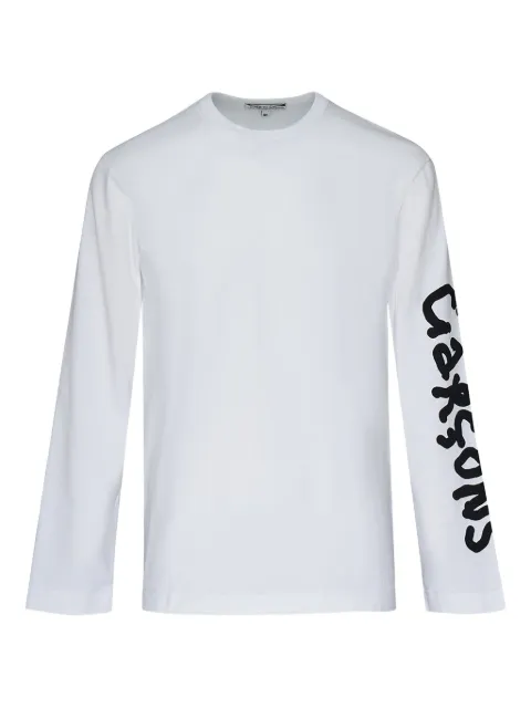 Comme Des Garçons long-sleeve print T-shirt