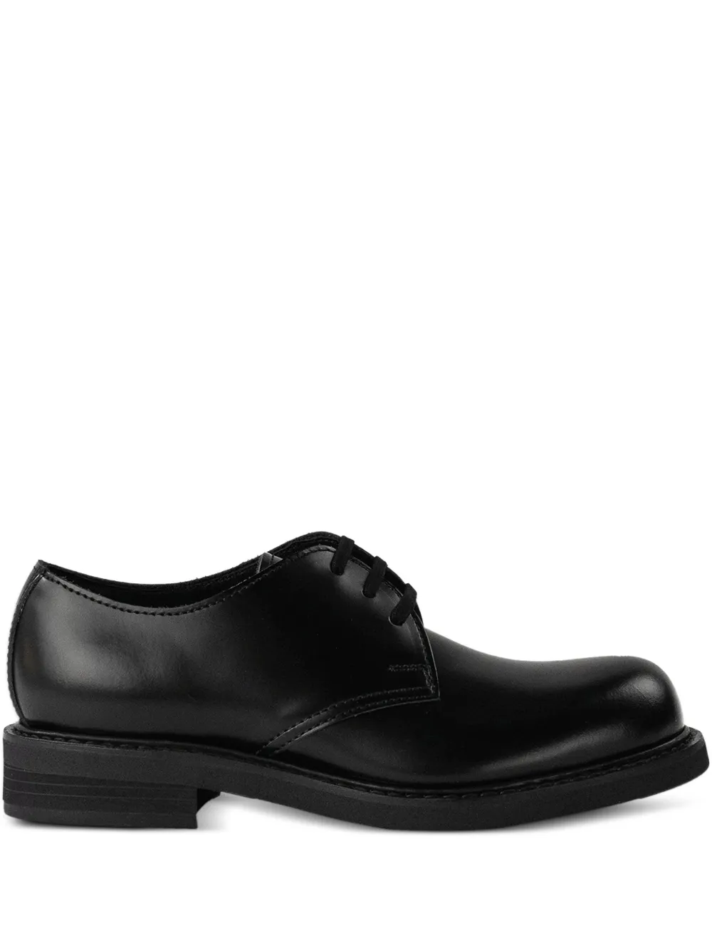 Comme Des Garçons Comme Des Garçons leather derby shoes Black