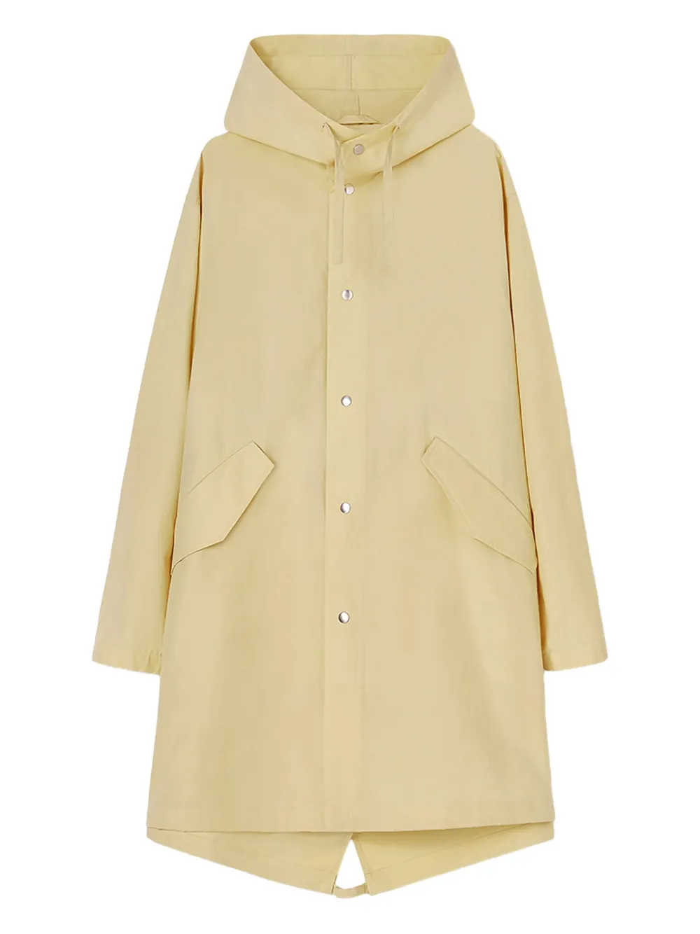 Jil Sander Parka met logoprint Geel