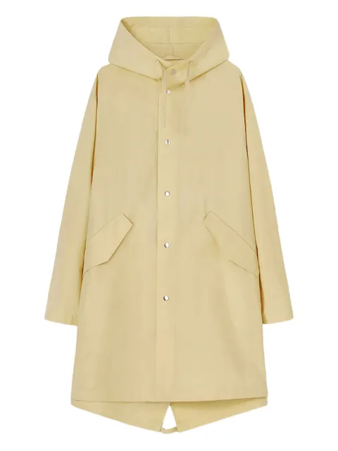 Jil Sander logo-print hooded parka