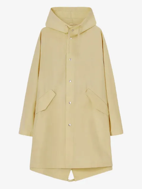 Jil Sander logo-print hooded parka