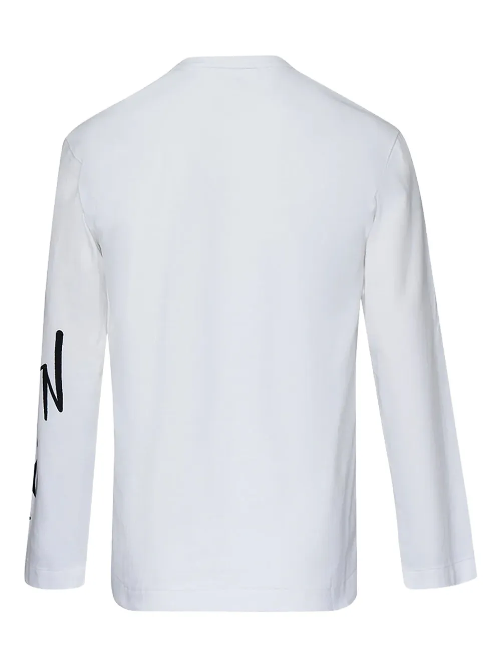 Comme Des Garçons Holiday long-sleeve logo T-shirt Wit