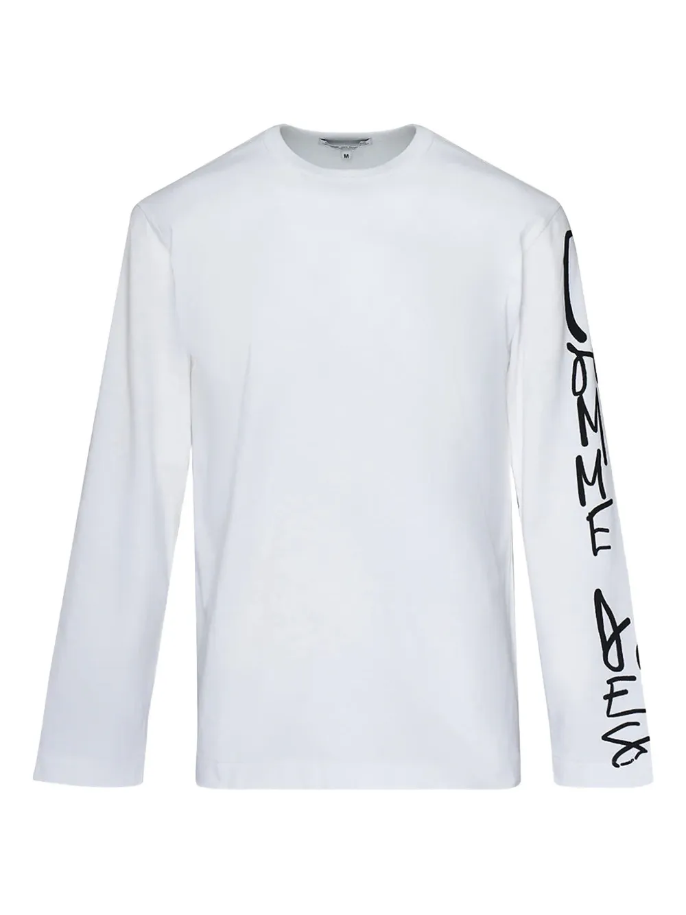 Comme Des Garçons Holiday long-sleeve logo T-shirt - ホワイト Comme Des Garçons Holiday long-sleeve logo T-shirt - ホワイト