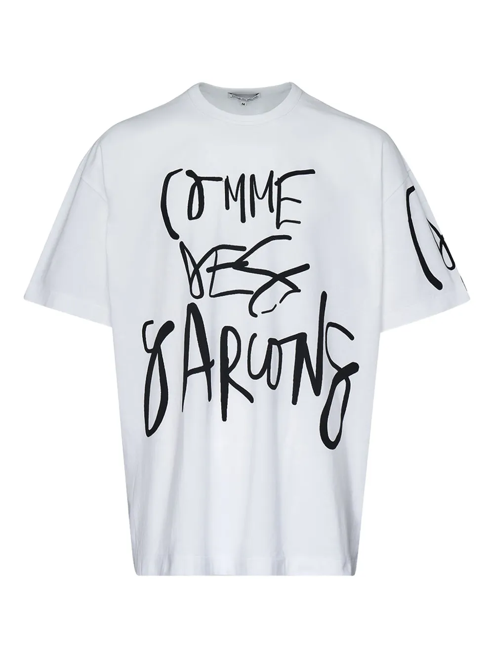 Comme Des Garçons T-shirt met logoprint Wit