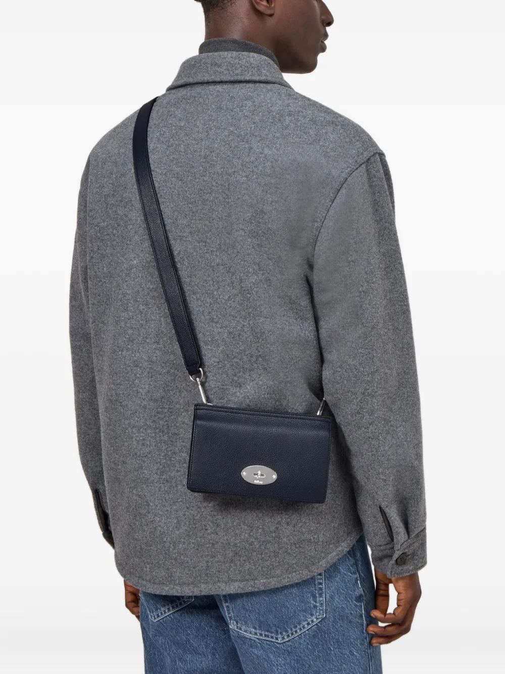 Mulberry Leren schoudertas - Blauw