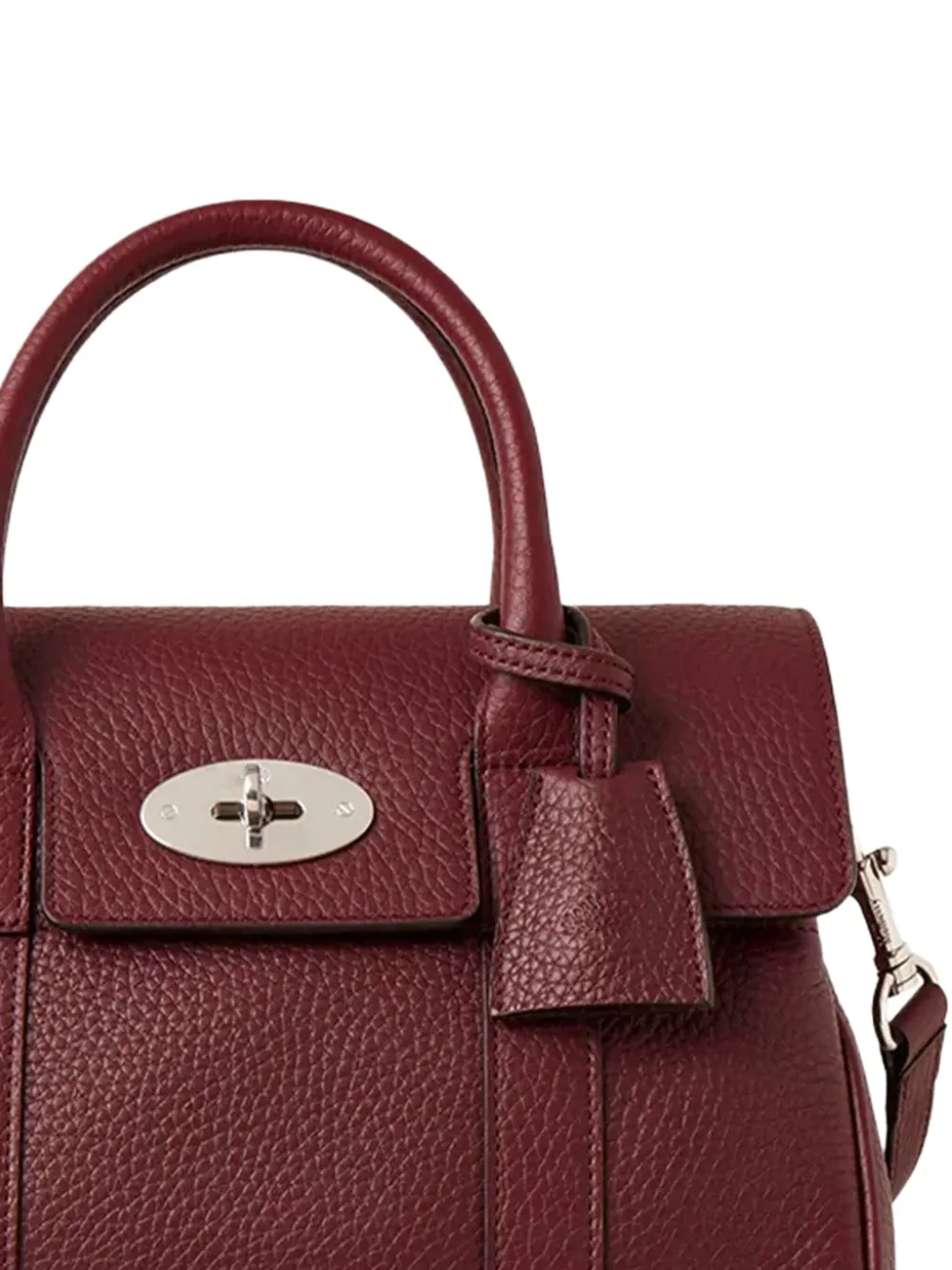 Mulberry Bayswater leren tas Rood