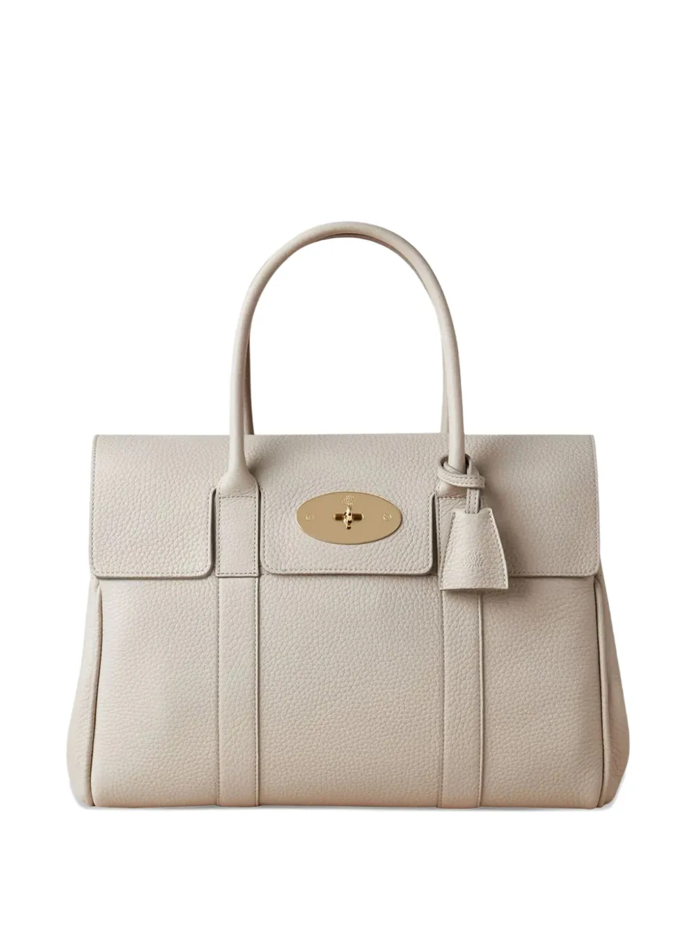 Mulberry Bayswater grain-leather tote bag Beige