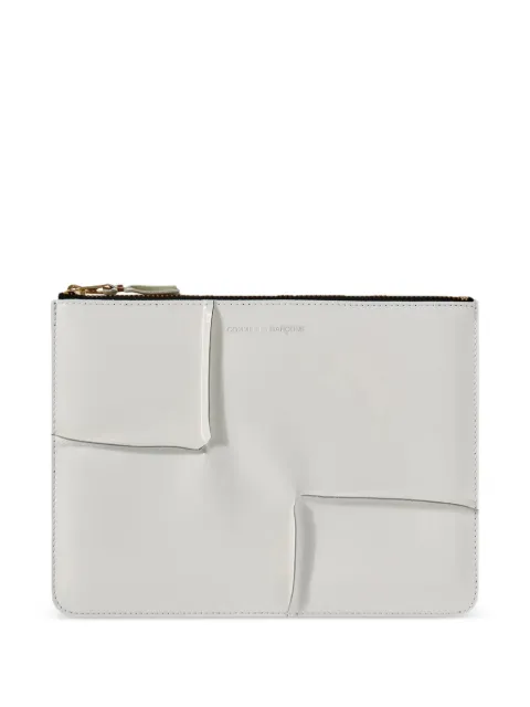 Comme Des Garçons Wallet Reversed Hem zip wallet