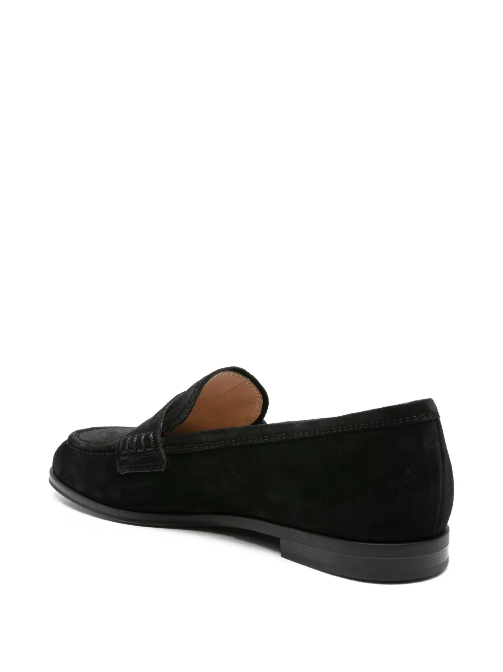 Gianvito Rossi Georgie penny-strap loafers Black