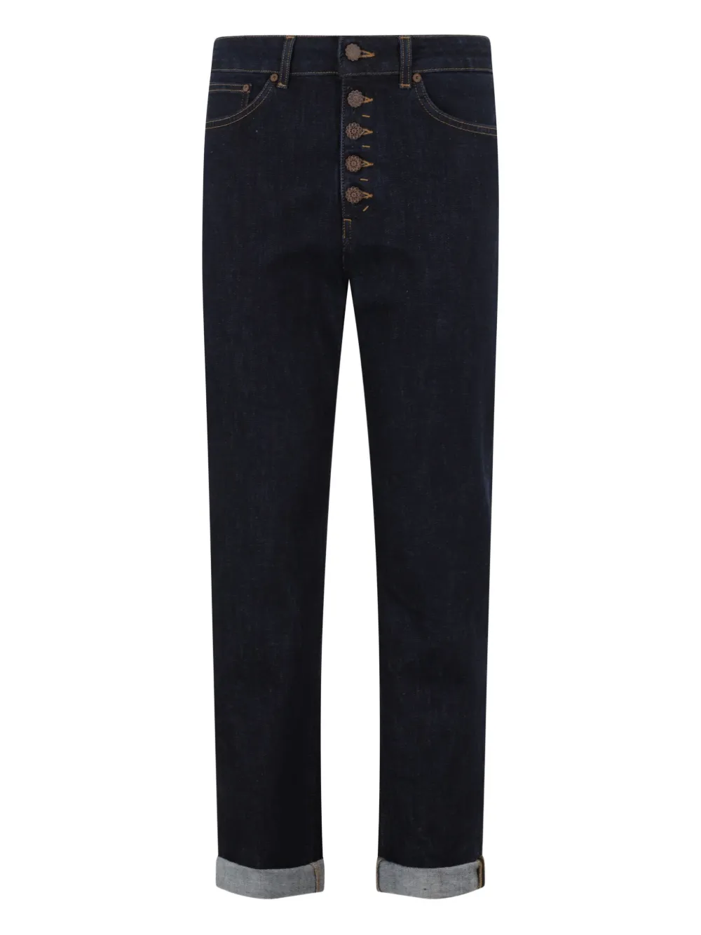DONDUP button-fly jeans Blauw