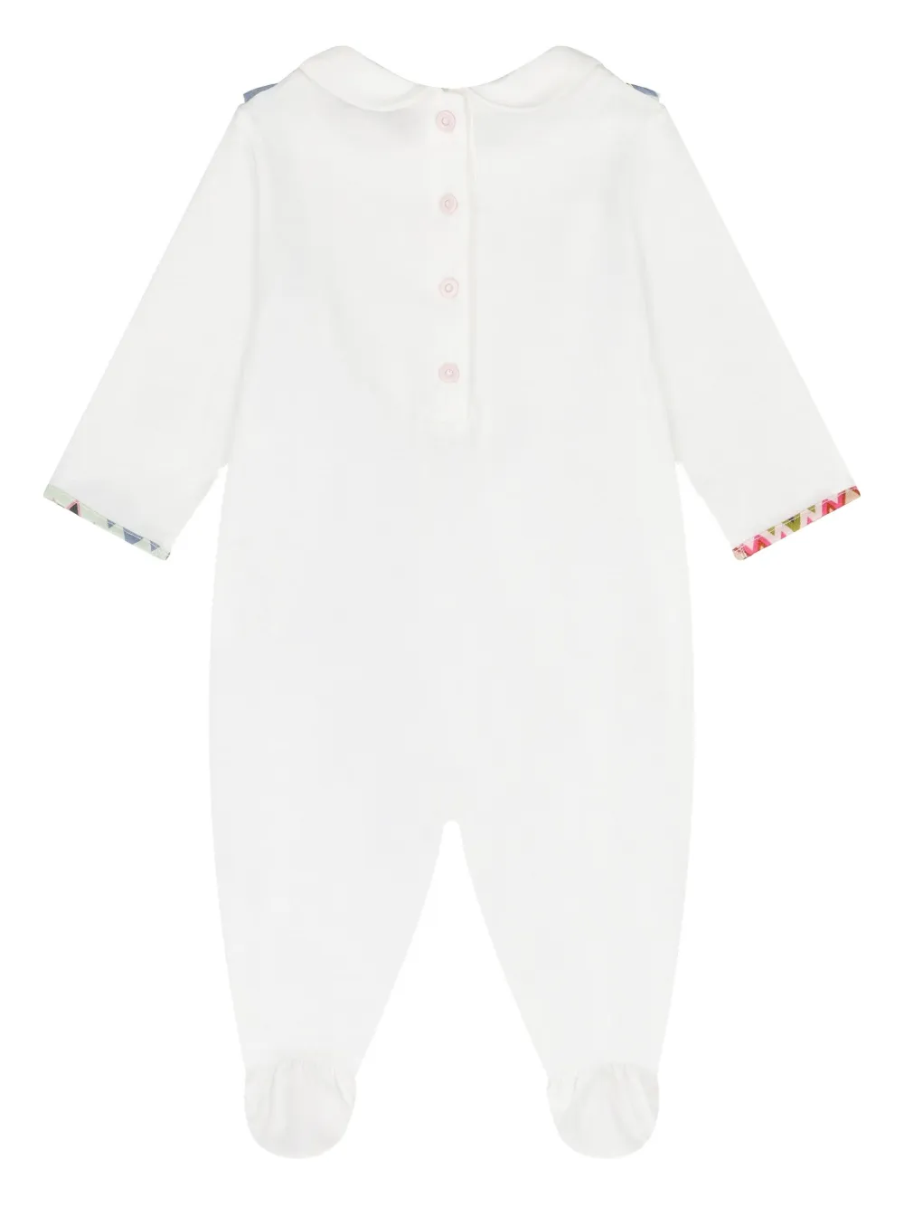 Missoni Kids Babypakje met geborduurd logo Wit