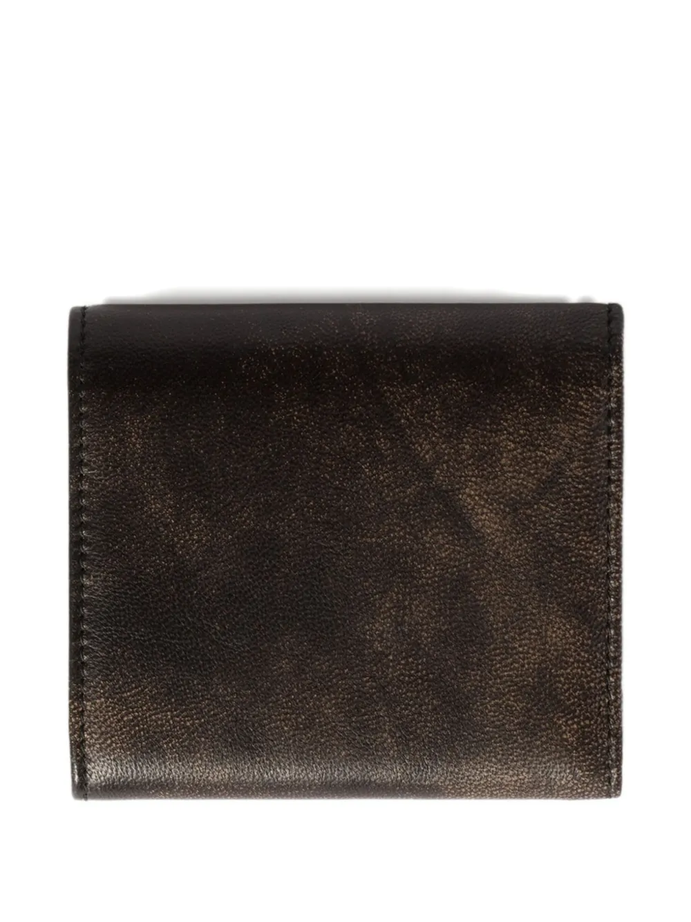 Miu Miu Portemonnee met logo-reliëf - Bruin