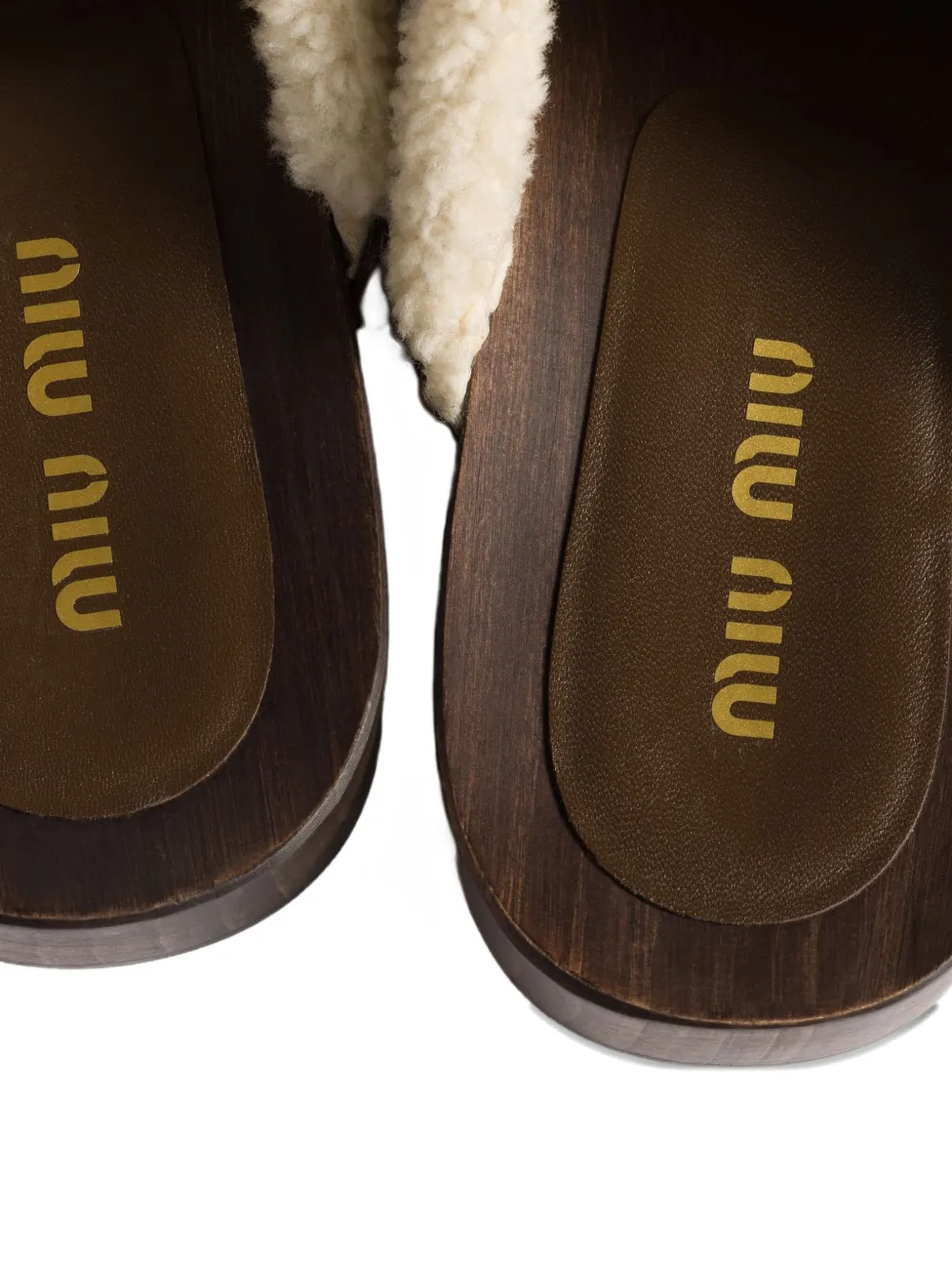 Miu suede mules Brown