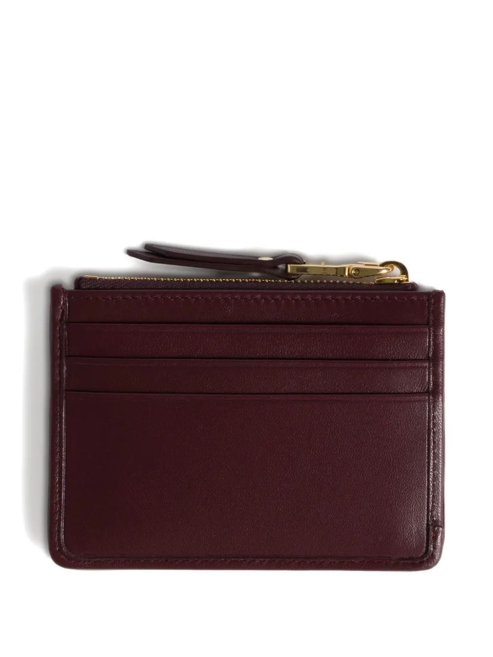 Miu Leren pasjeshouder Rood