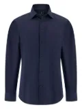 Boggi Milano textured shirt - Blue