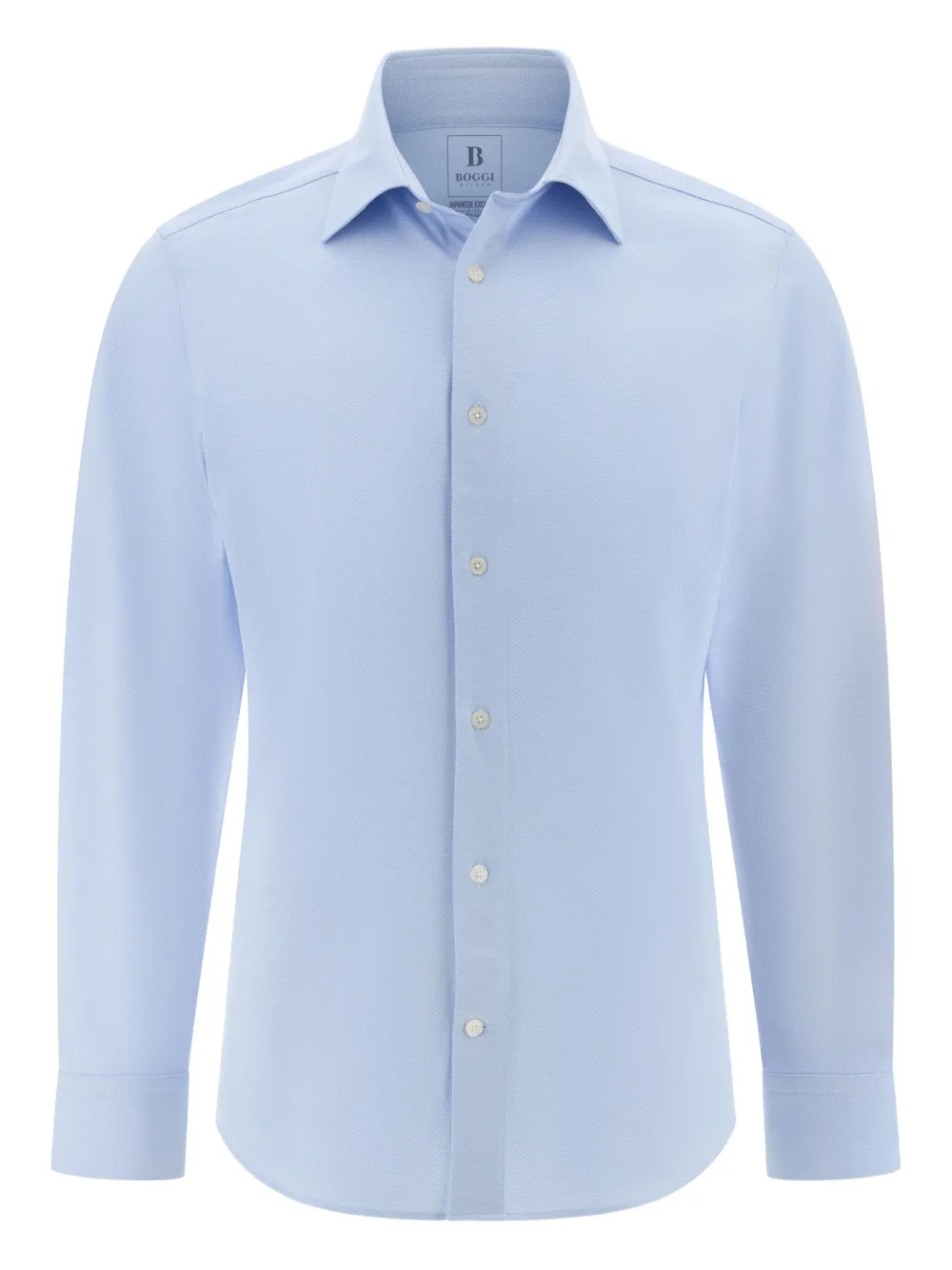 Boggi Milano playera tipo polo con cuello | azul | Image 1