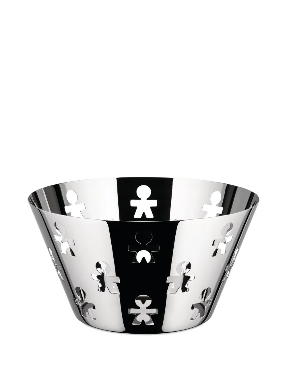 Alessi figure-cut bowl - Argento